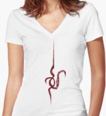 Nagito's Shirt Women's Fitted V-Neck T-Shirt
