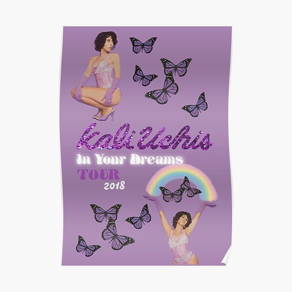 Kali Uchis Tour Poster Poster By Carolyn Castro Redbubble
