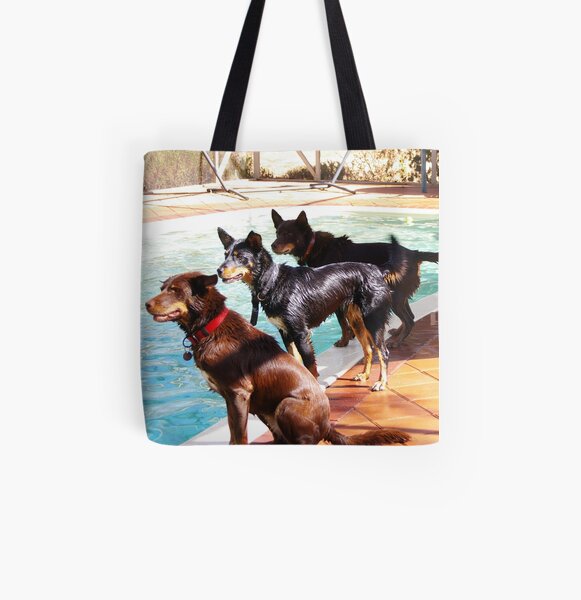 Kelpie Team All Over Print Tote Bag