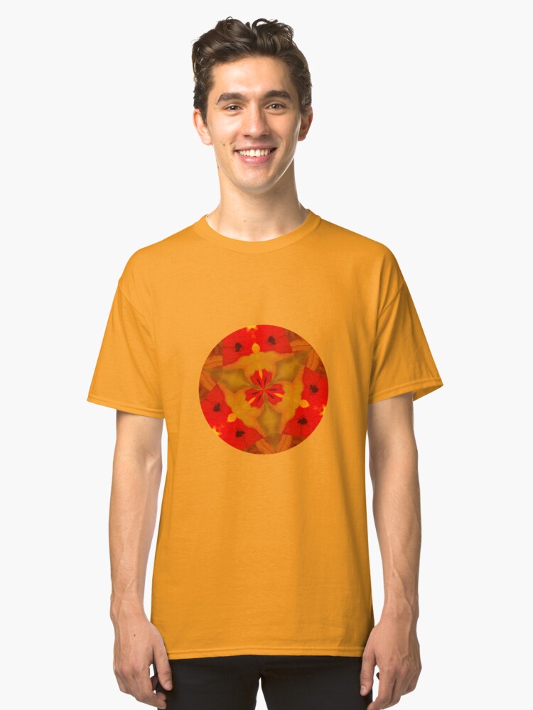 Alternate view of Poppy heaven Classic T-Shirt