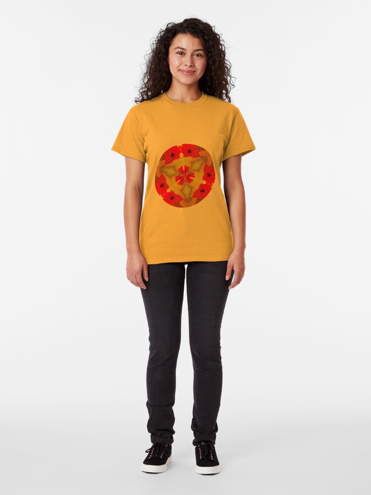 Alternate view of Poppy heaven Classic T-Shirt