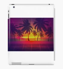Retrowave iPad-Hülle & Klebefolie