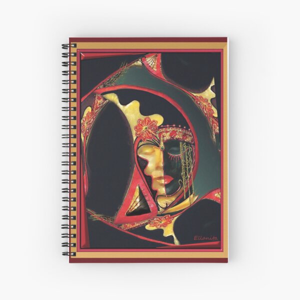 Sorya the Mystic Dancer Spiral Notebook