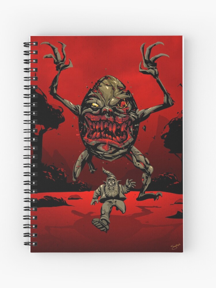Thumbnail 1 of 3, Journal, Dawn of the Dumpty: Six Dwarves Down... designed and sold by simonsherry.