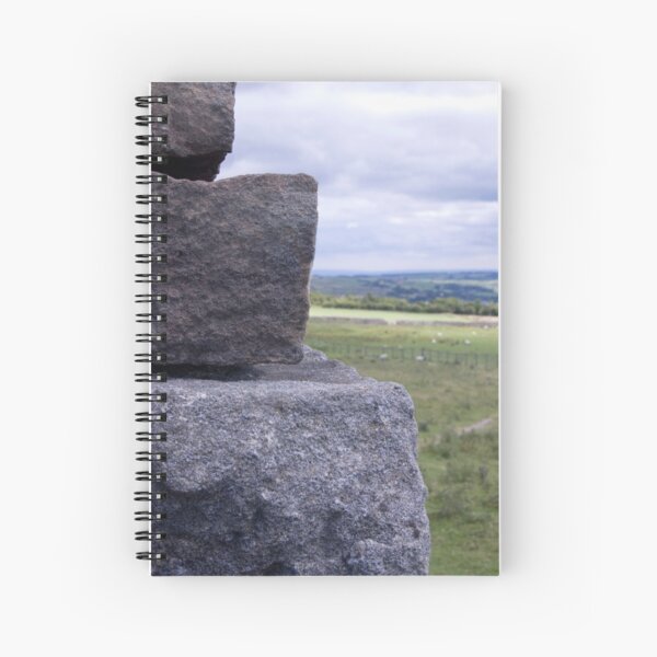 Toft Gate Lime Kiln Close Up Spiral Notebook