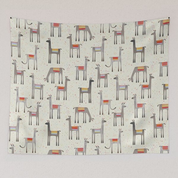 Item preview, Llamas in the Meadow designed and sold by squirrell.