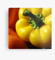yellow pepper Metal Print