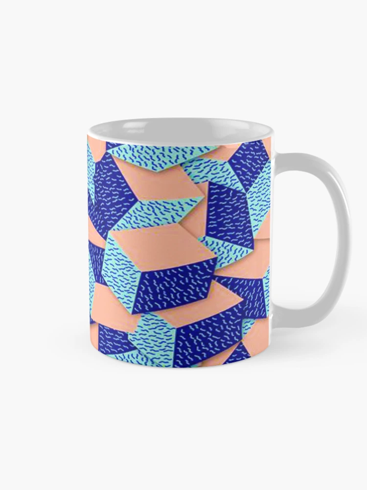 Aperçu 3 sur 6. Mug à café avec l'œuvre Pattern Design 3 créée et vendue par RagnarokDesigns.