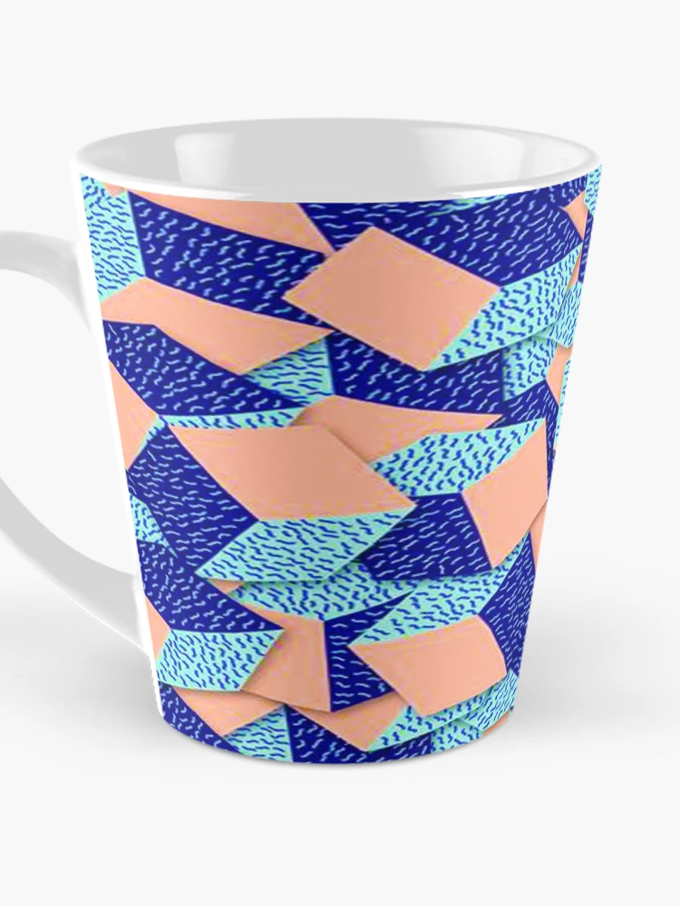 Aperçu 3 sur 4. Mug à café avec l'œuvre Pattern Design 3 créée et vendue par RagnarokDesigns.