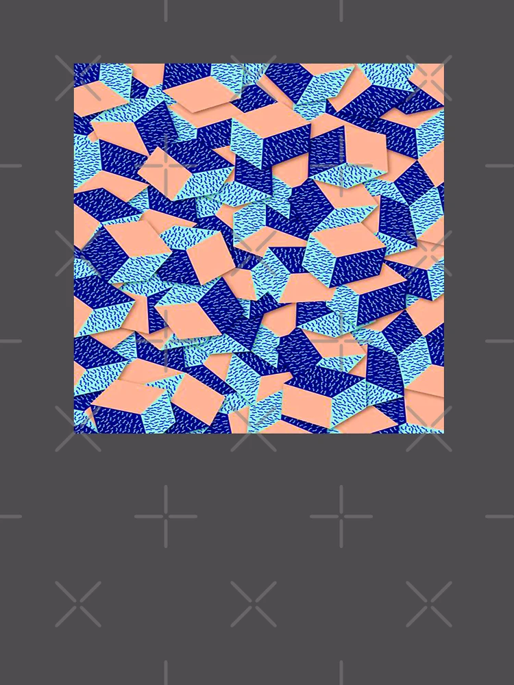Aperçu 6 sur 6. Sweatshirt premium oversize avec l'œuvre Pattern Design 3 créée et vendue par RagnarokDesigns.