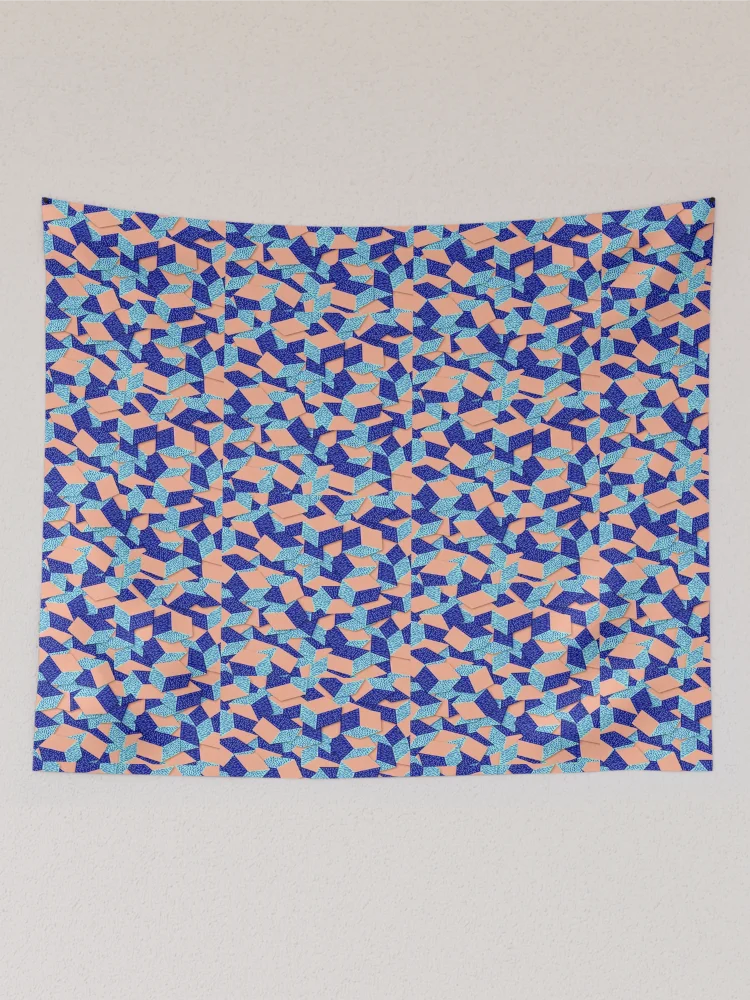 Aperçu 2 sur 3. Tentures avec l'œuvre Pattern Design 3 créée et vendue par RagnarokDesigns.