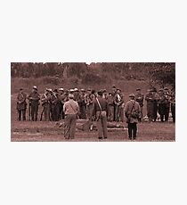 Muster co C sepia Photographic Print