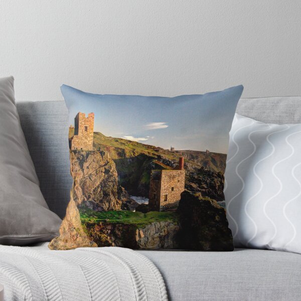 Item preview, Crown Tin Mines at sunset designed and sold by hawkie.