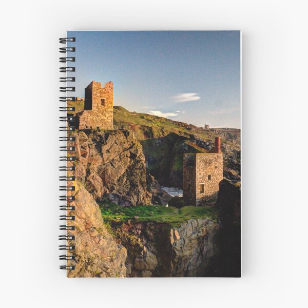 Item preview, Crown Tin Mines at sunset designed and sold by hawkie.