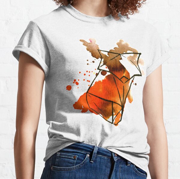 Origami Fox (orange) Classic T-Shirt