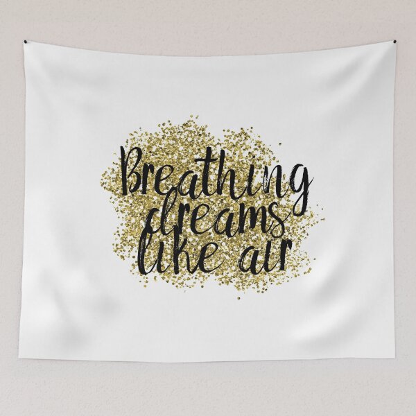 Item preview, Breathing dreams like air designed and sold by peggieprints.