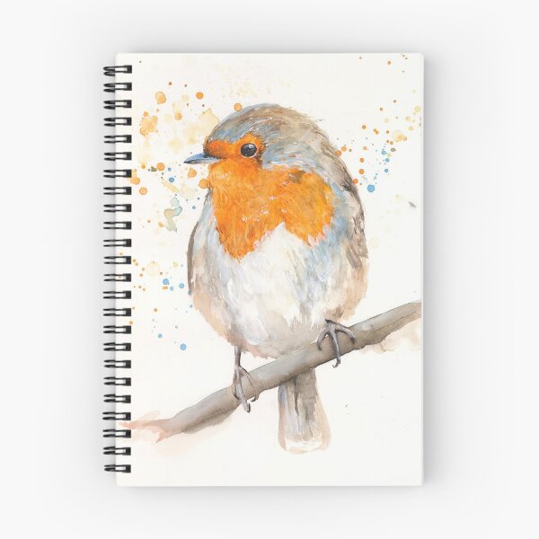 Item preview, Watercolour Robin designed and sold by Phoebe Roulston.
