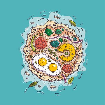 Artwork thumbnail, Pizza Island by zsoltbaritz