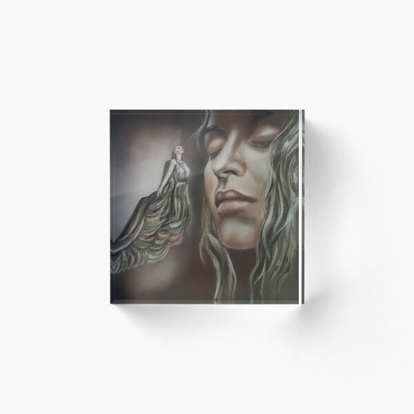 Face of An Angel Acrylic Block