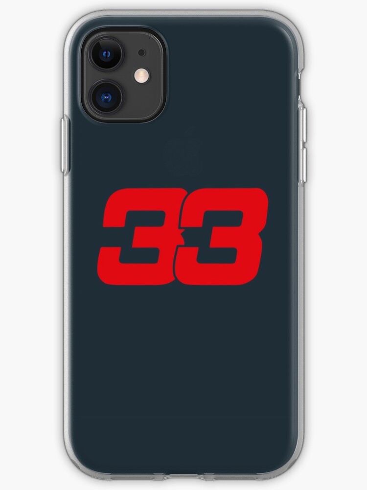 number-33-iphone-case-cover-by-beardjan-redbubble