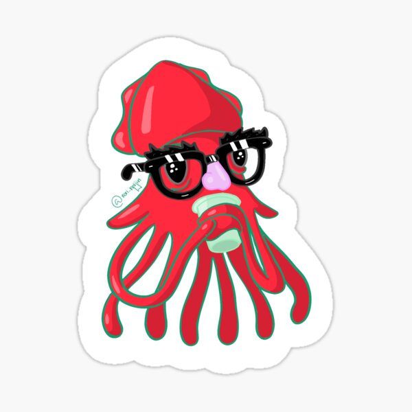 Red Squid Gifts Merchandise Redbubble - all roblox squid hats