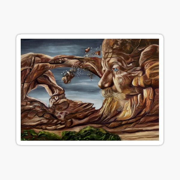 Mountain Man Sticker