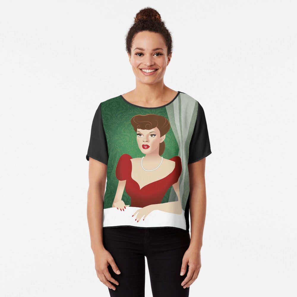 Item preview, Chiffon Top designed and sold by AleMogolloArt.