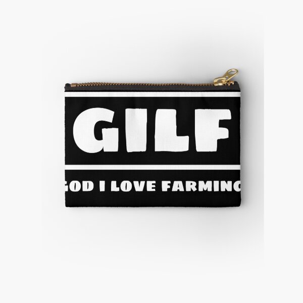 Item preview, GILF God I LOVE Farming Farm / Farmer Design designed and sold by MandWthings.
