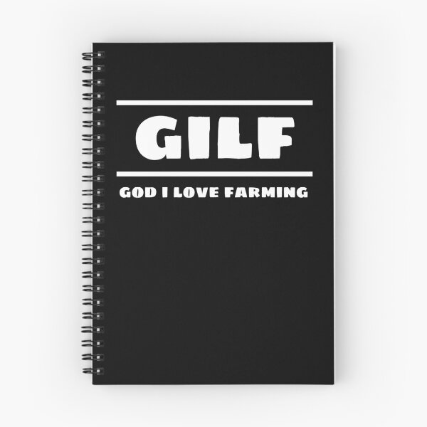 Item preview, GILF God I LOVE Farming Farm / Farmer Design designed and sold by MandWthings.