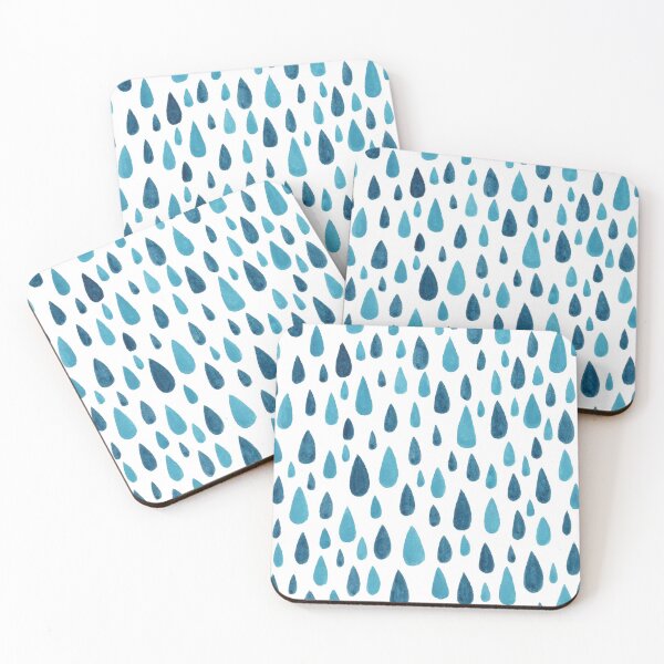 Item preview, Blue Raindrops designed and sold by Sally Cummings.