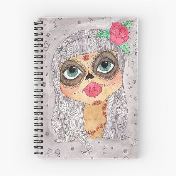 Item preview, Day of the Dead girl v.2 designed and sold by Samantha10.