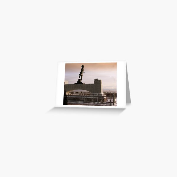Terry Fox monument Thunderbay Ontario Greeting Card
