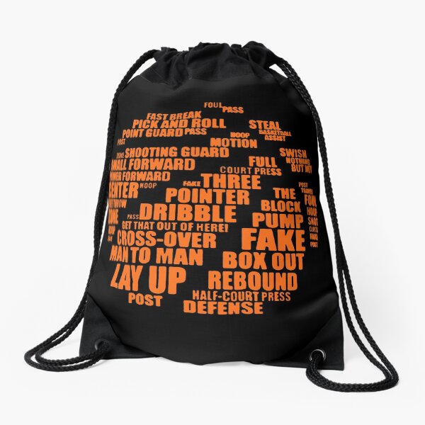 Basketball Drawstring Bag