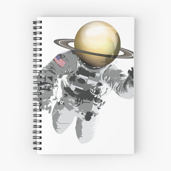 Item preview, Astronaut in Space with Saturn designed and sold by alexngn.