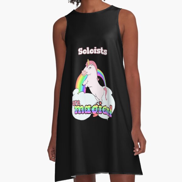 Soloists are magical A-Line Dress