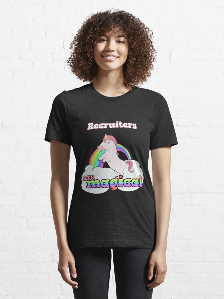Alternate view of Recruiters are magical Essential T-Shirt