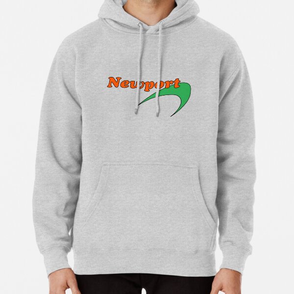 “Newport Cigarette Vintage Brand Tee” Pullover Hoodie by lonily | Redbubble