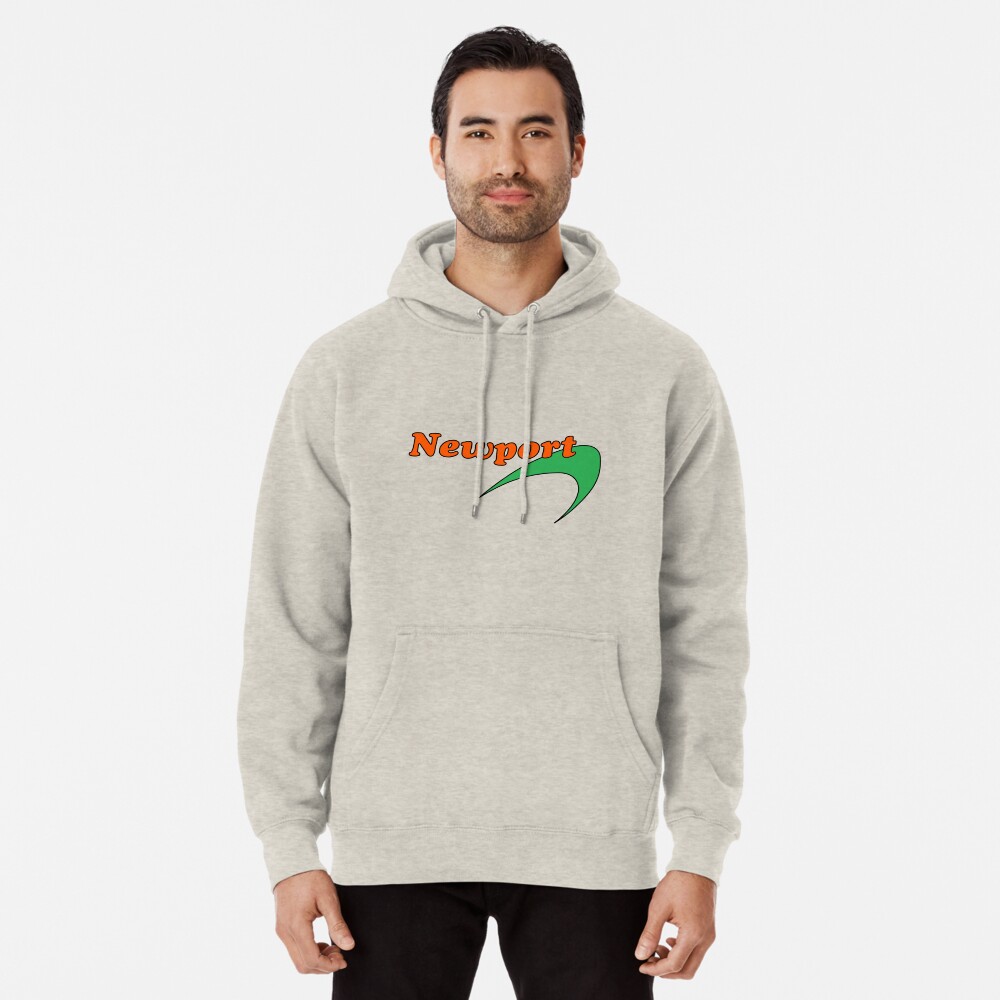 “Newport Cigarette Vintage Brand Tee” Pullover Hoodie by lonily | Redbubble