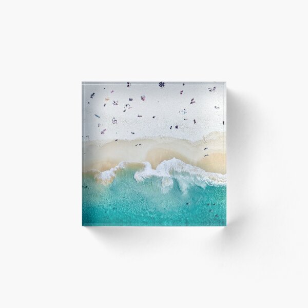 Summer Vibes Acrylic Block