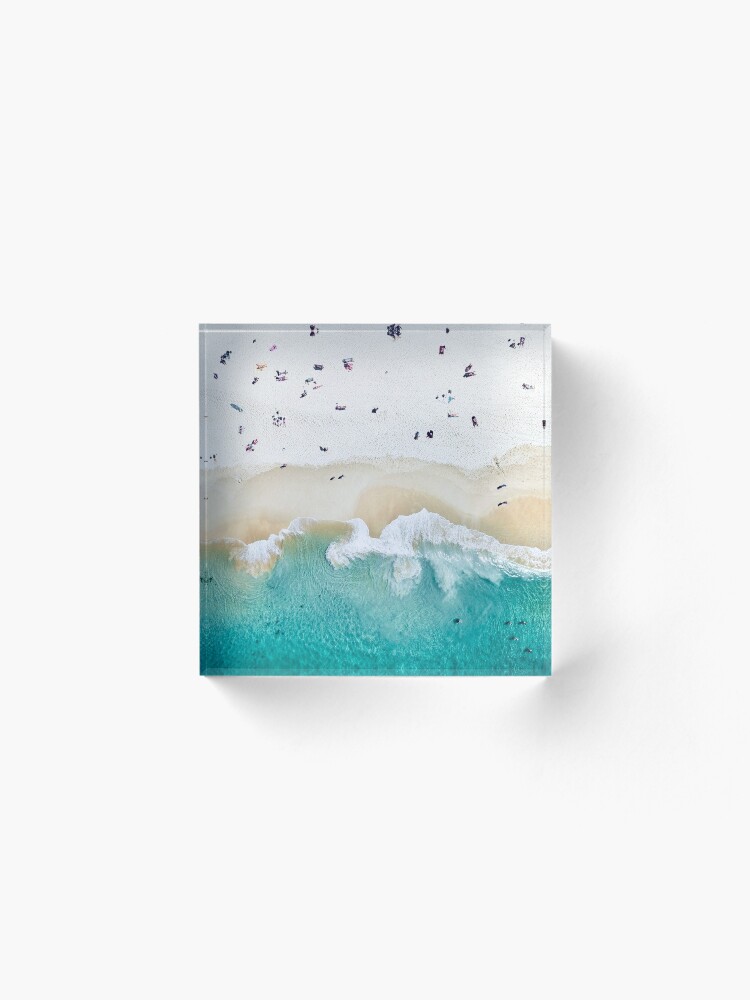 Alternate view of Summer Vibes Acrylic Block