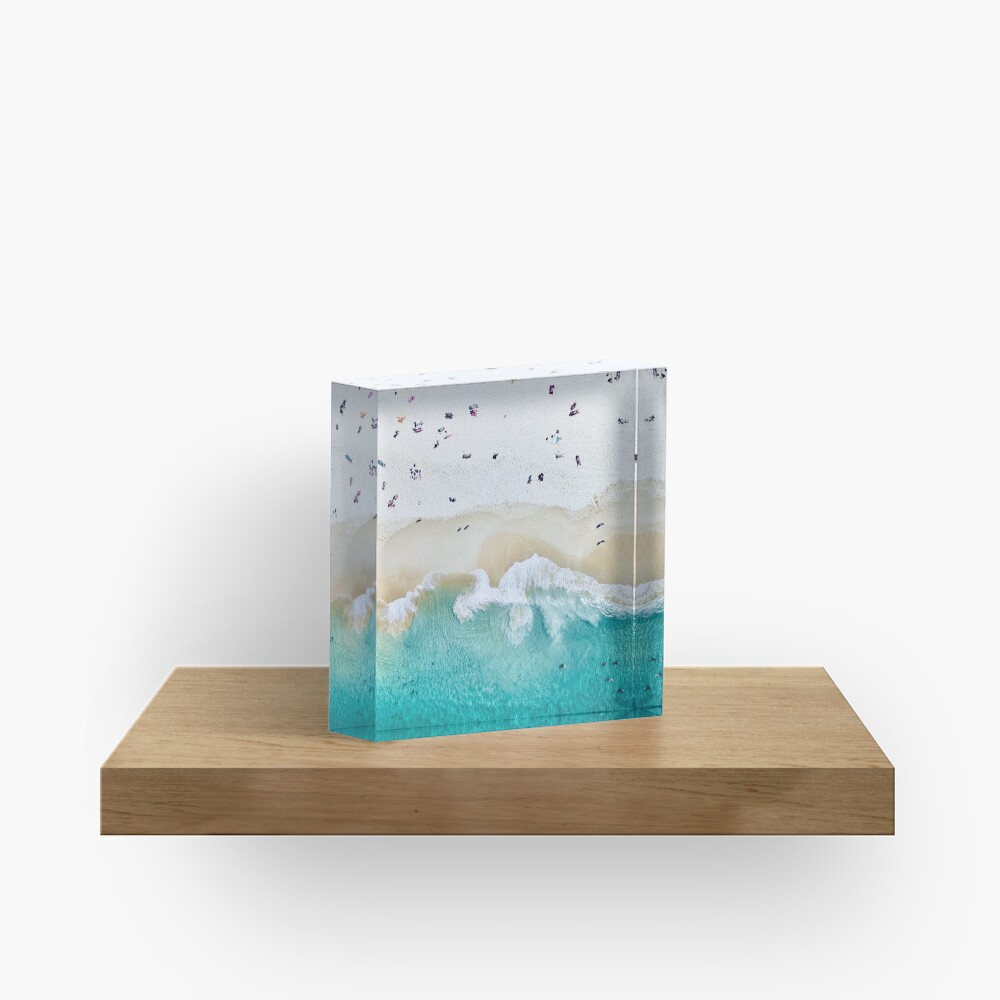 Summer Vibes Acrylic Block