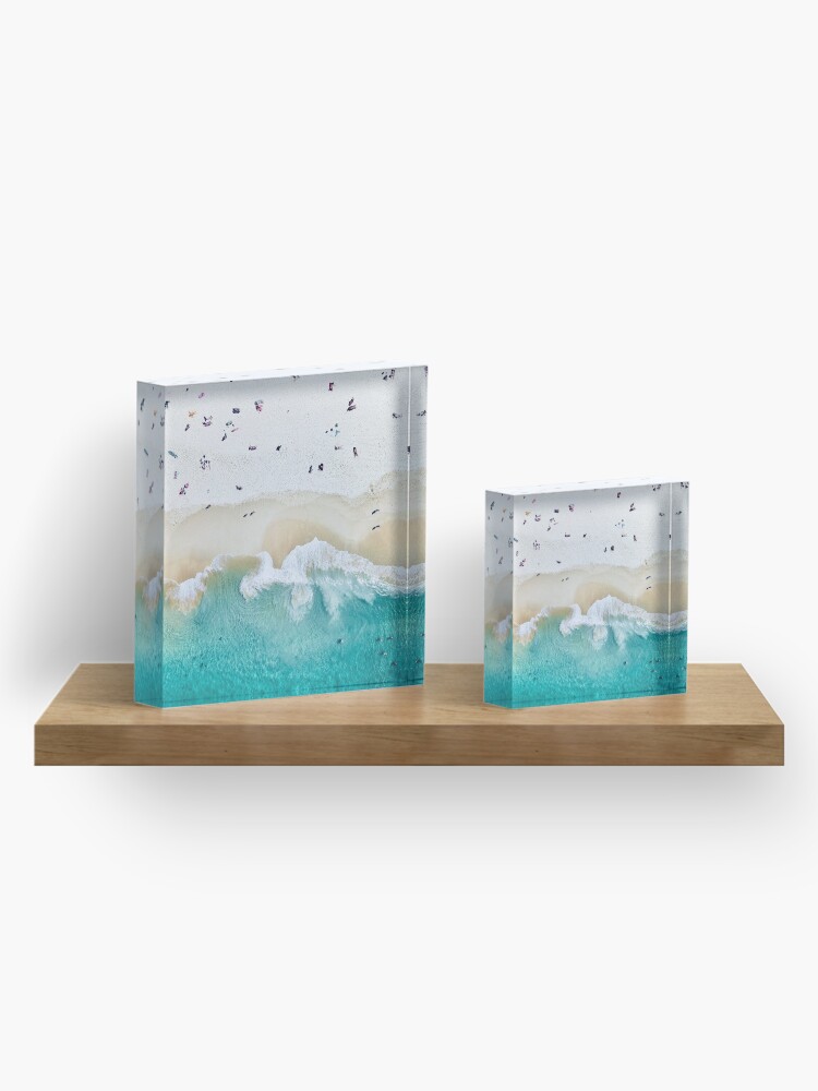 Alternate view of Summer Vibes Acrylic Block