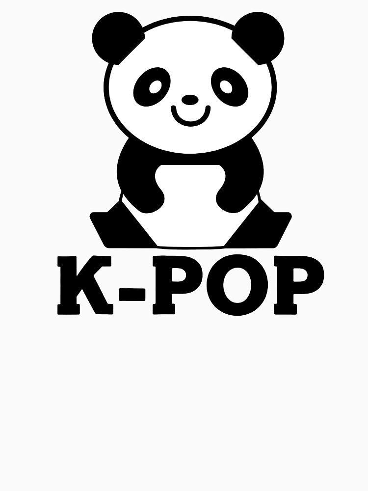 "Kpop Panda" T-shirt by sifasunny | Redbubble