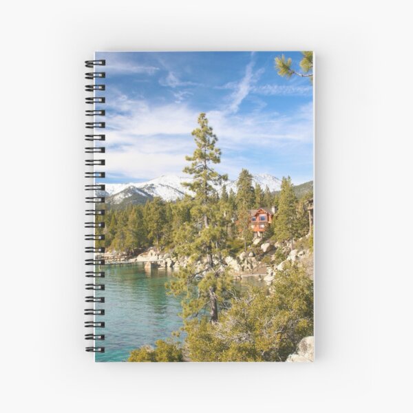 Lake Tahoe Spiral Notebook