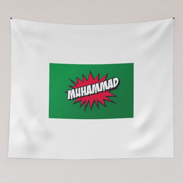 Item preview, Personalised 'Muhammad' Kapow Wow Cartoon Comic Style Design designed and sold by Rodney's Marketplace.