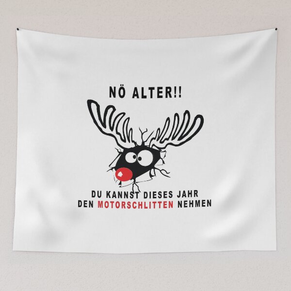 Item preview, Rudolph takes a break designed and sold by Rock-Witches.