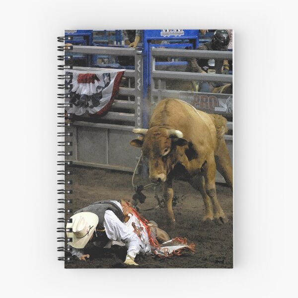 Item preview, A Bull Rider in trouble! designed and sold by ElfinYeti.
