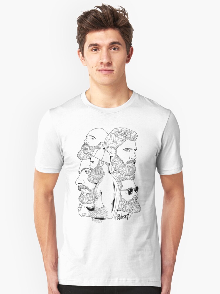 Alternate view of Bear Montage Slim Fit T-Shirt