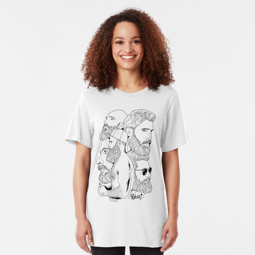 Bear Montage Slim Fit T-Shirt