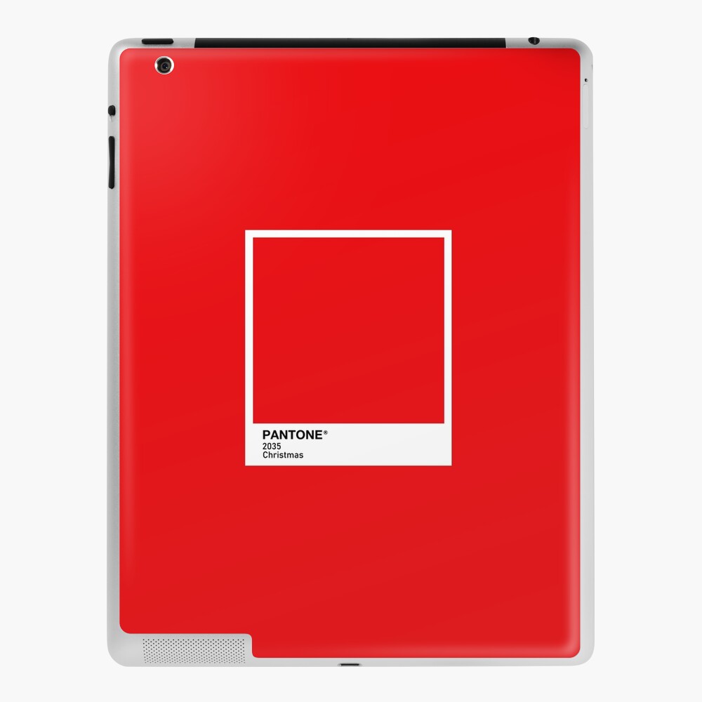 Christmas Pantone iPad Case & Skin for Sale by scultura